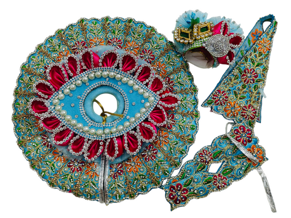 Heavy Laddu Gopal dresses with pagdi ,patka
