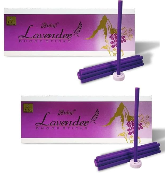 Balaji Lavender Premium Incense Scented Dhoop Sticks